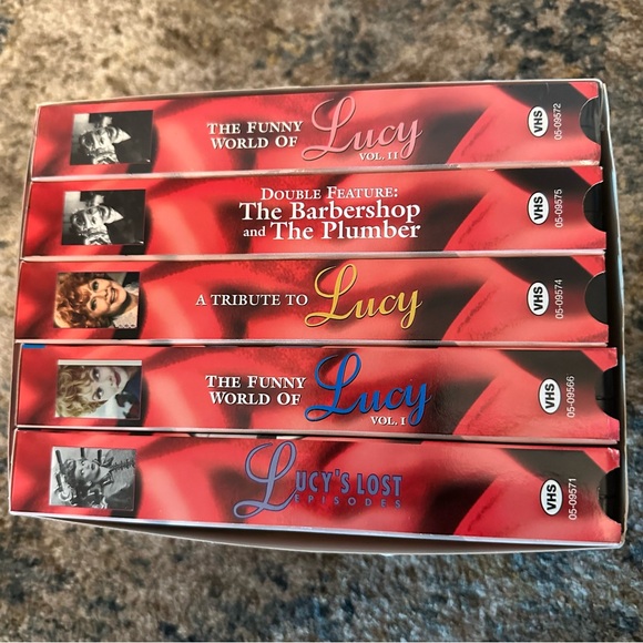 FUNNY WORLD OF LUCY COLLECTOR 5 SERIES VHS TAPES - Picture 4 of 8